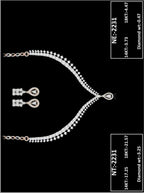 Diamond Necklace & Earring Set in 14KT/18KT Gold – 3.72 CTW