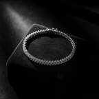 Diamond V-Link Tennis Bracelet