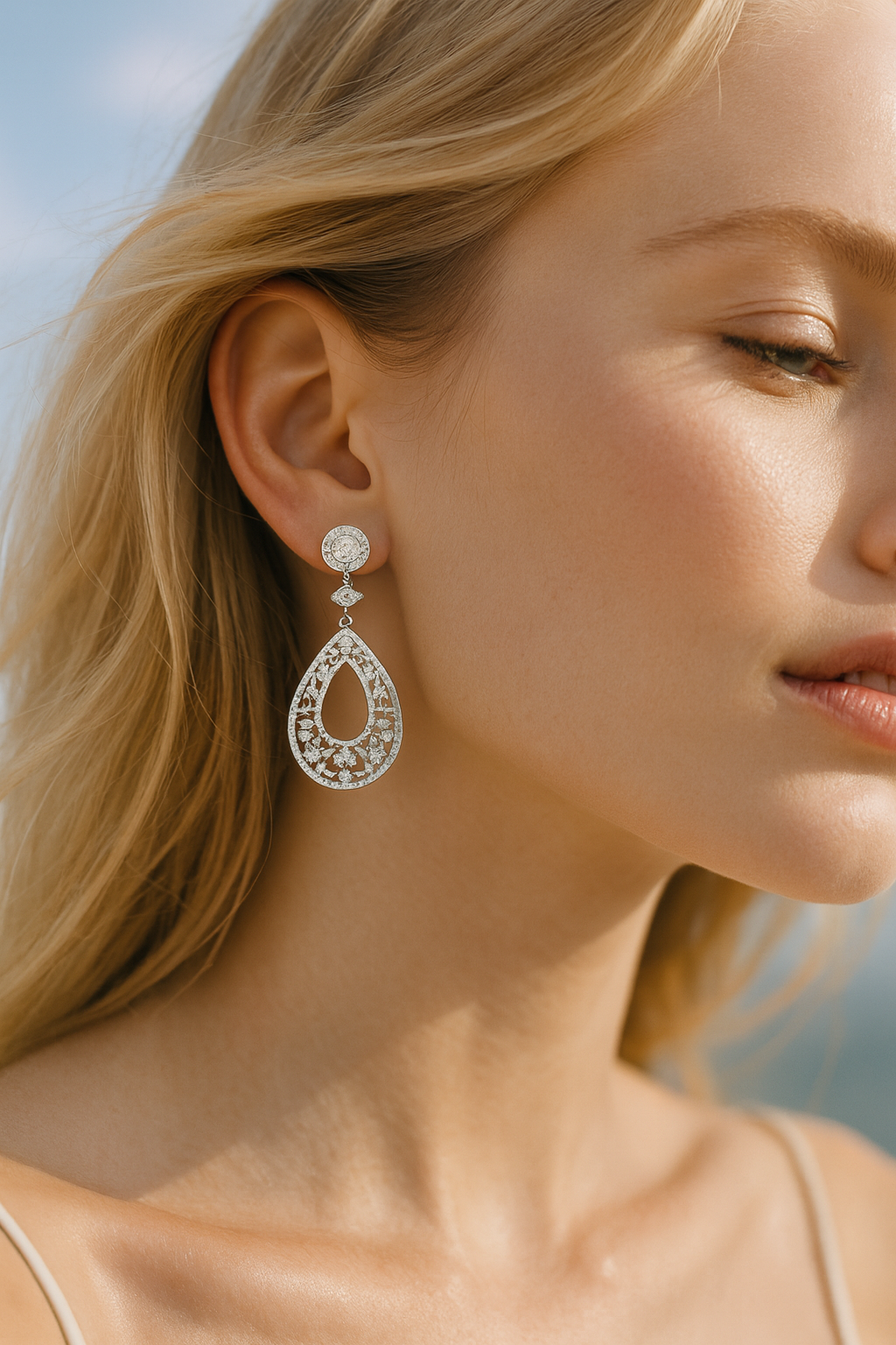 2 Carat Celestia Drops Earrings
