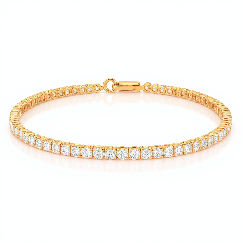 2 Carat to 20 Carat Tennis Bracelet in 10k Gold