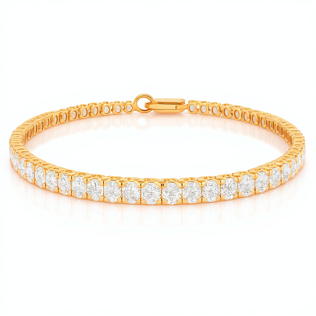 2 Carat to 20 Carat Tennis Bracelet in 10k Gold
