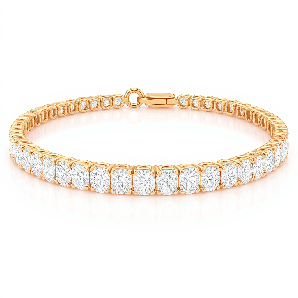 2 Carat to 20 Carat Tennis Bracelet in 10k Gold