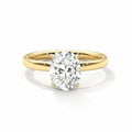 Oval Cut Solitaire Ring