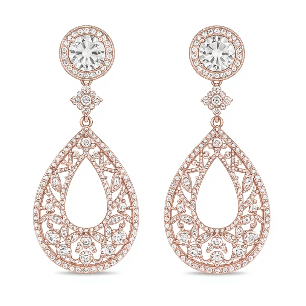 2 Carat Celestia Drops Earrings