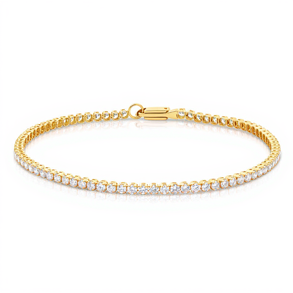 2 Carat to 20 Carat Tennis Bracelet in 10k Gold