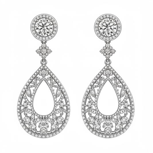 2 Carat Celestia Drops Earrings