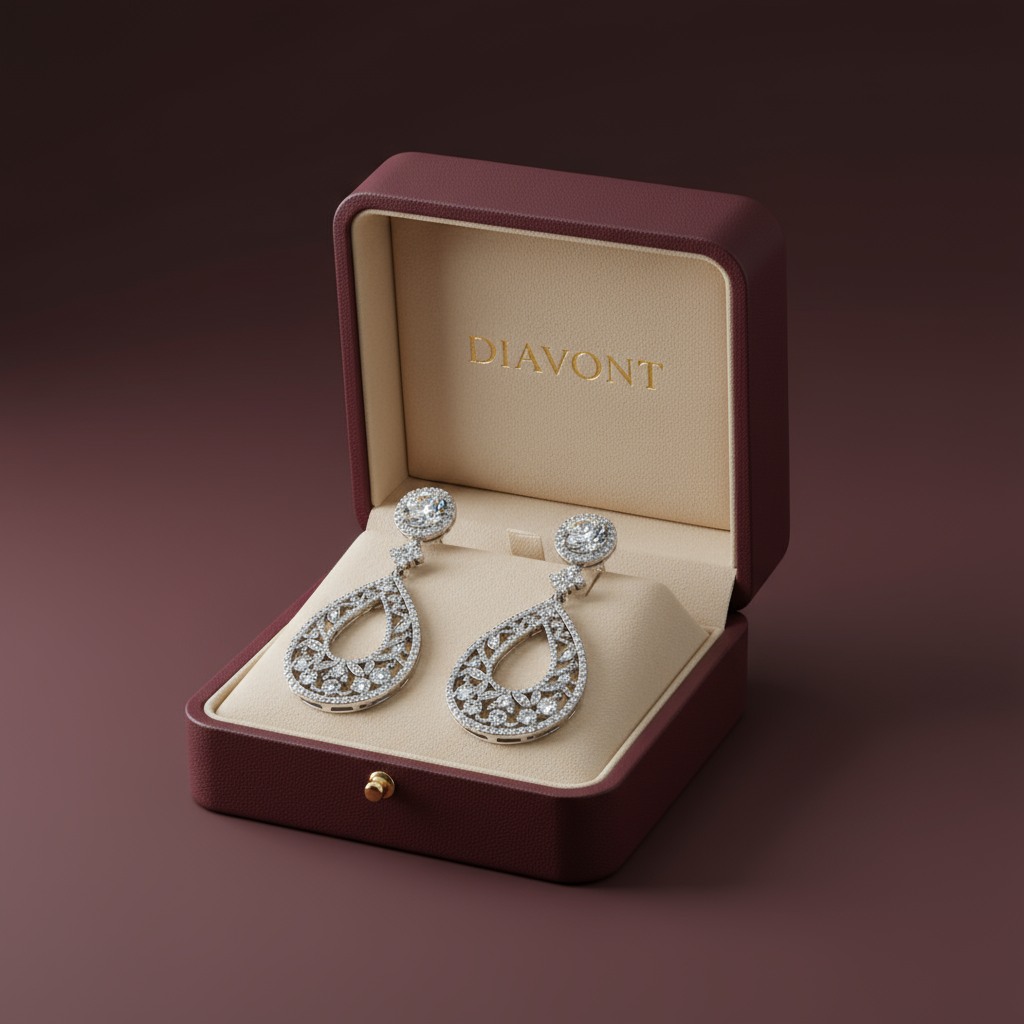 2 Carat Celestia Drops Earrings