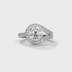 Drop Halo Ring