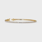 Slim Diamond Tennis Bracelet