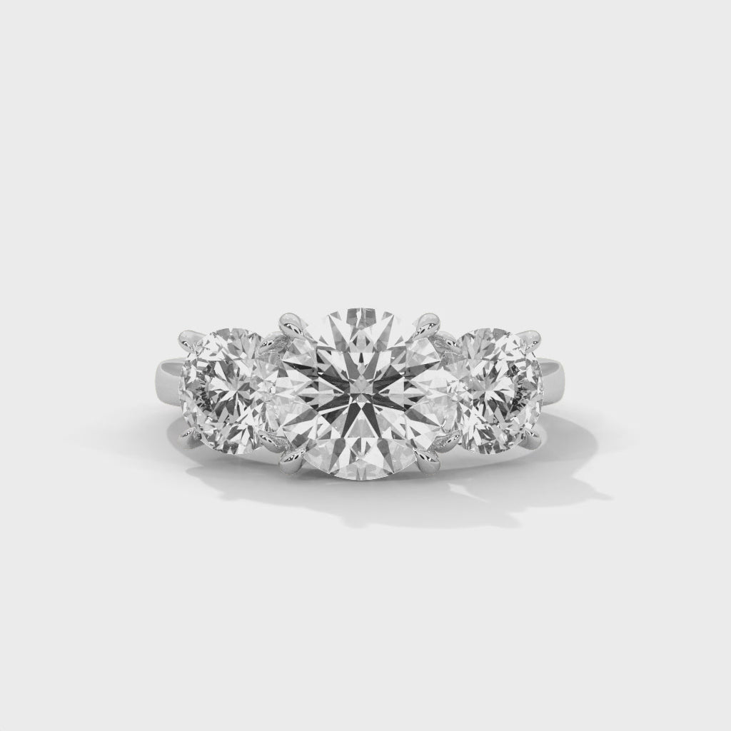 Threestone Ring