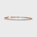 Slim Diamond Tennis Bracelet