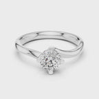 2 ct to 8 ct Diavont Classic Solitaire Ring Mounting