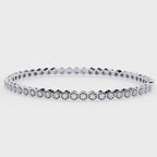 Diamond honeycomb Tennis Bracelet